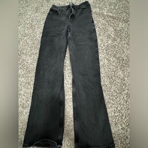 Hollister, black jeans